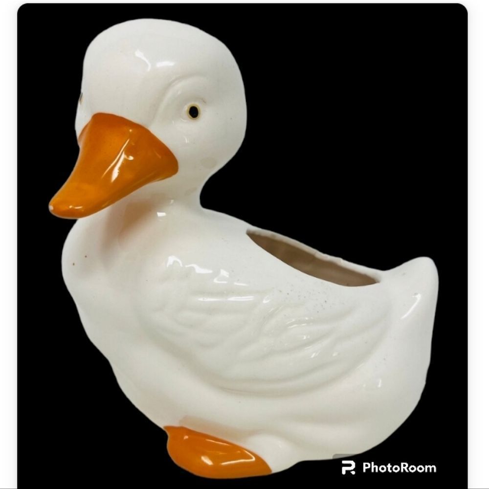 Duck Planter Vintage Baby Pekin Duck 🦆